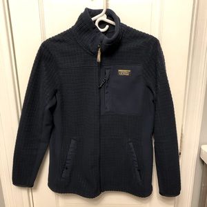 Navy Blue LLBean Women’s Fleece Jacket